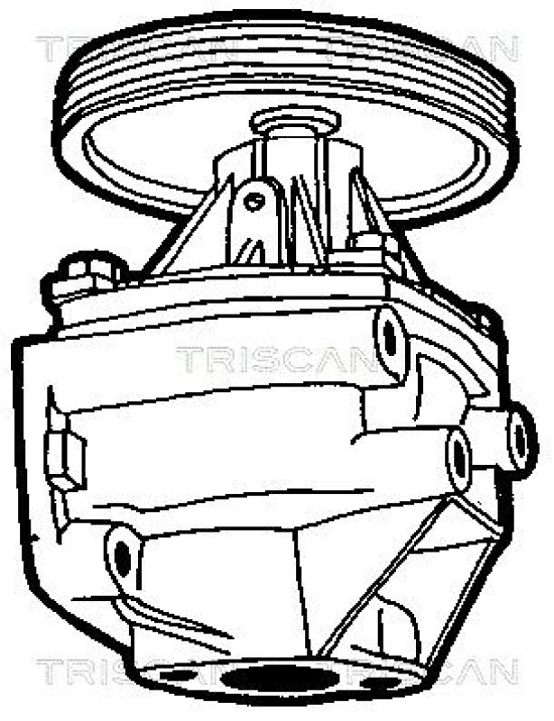 TRISCAN 8600 15920 Wasserpumpe, Mit Gehäuse