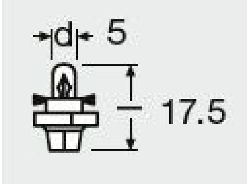 OSRAM 2431MFX6 Glühbirne Instrumentenbeleuchtung 12V 13W