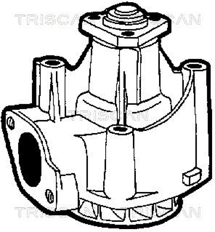 TRISCAN 8600 15921 Wasserpumpe für Fiat Croma 2.0, Lancia The