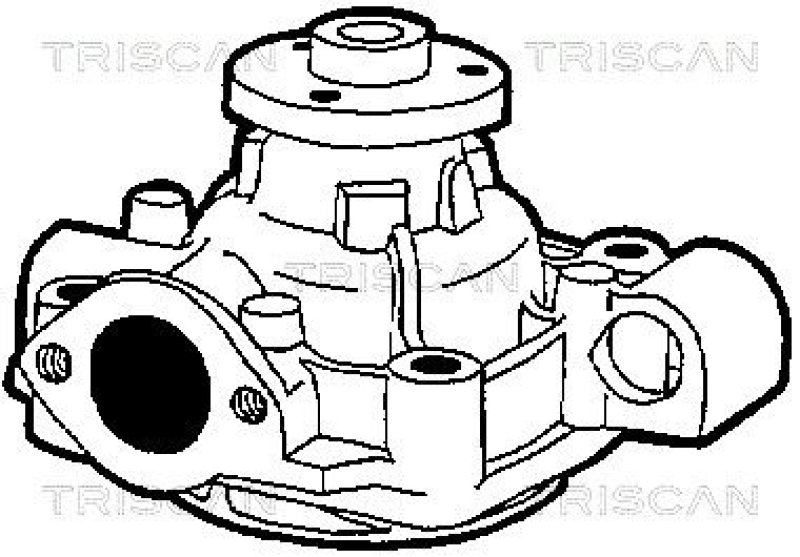 TRISCAN 8600 15936 Wasserpumpe für Fiat Daily 2.5Td