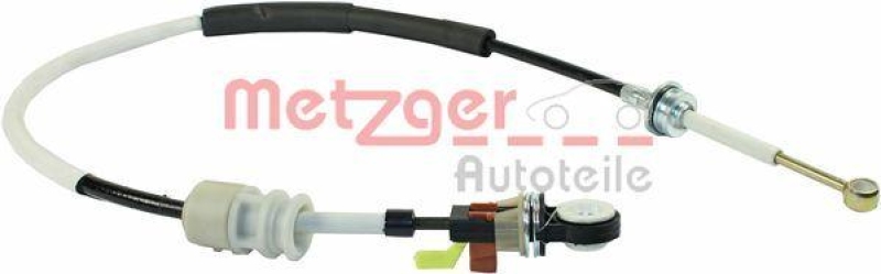 METZGER 3150213 Seilzug, Schaltgetriebe für CITROEN/PEUGEOT