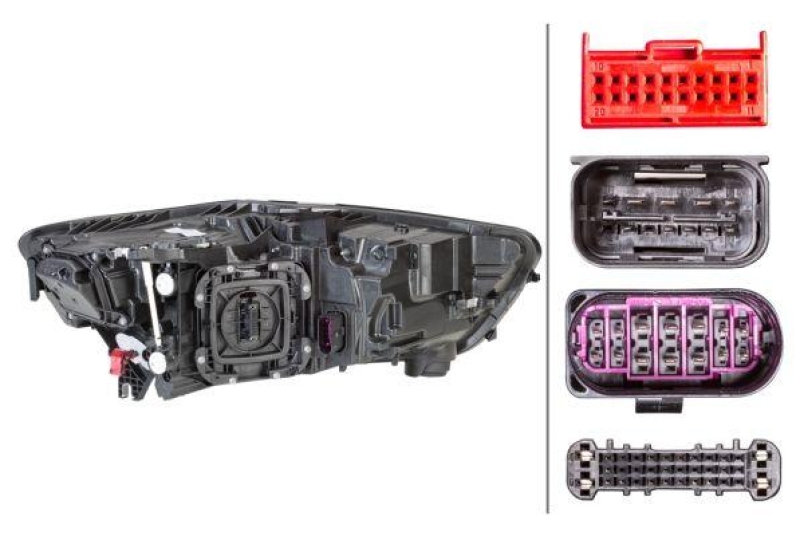 HELLA 1LX 012 976-131 Heckscheinwerfer links LED AUDI