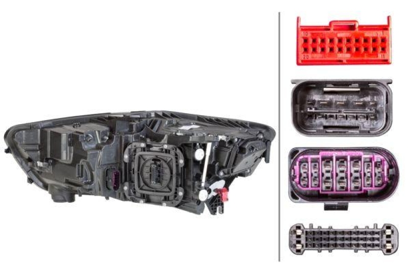 HELLA 1LX 012 976-141 Heckscheinwerfer rechts LED AUDI