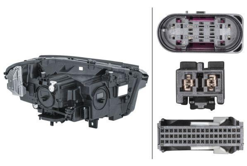 HELLA 1LX 013 074-631 Heckscheinwerfer links LED MB