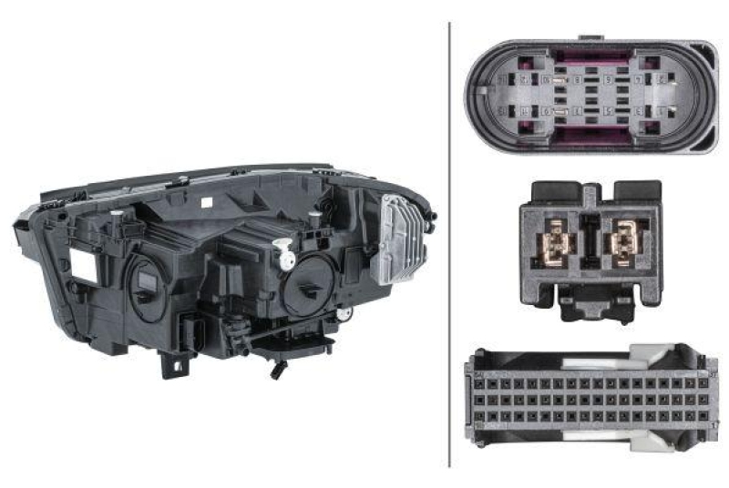 HELLA 1LX 013 074-641 Heckscheinwerfer rechts LED MB