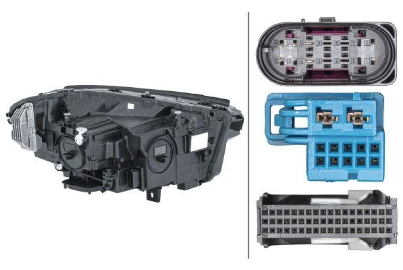 HELLA 1LX 013 074-731 Heckscheinwerfer links LED MB