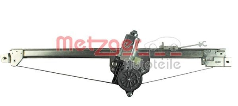 METZGER 2160284 Fensterheber Mit Motor für NISSAN/OPEL/RENAULT vorne rechts