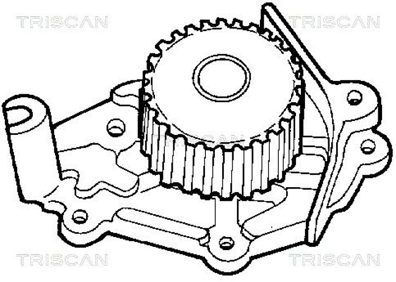 TRISCAN 8600 14923 Wasserpumpe für Nissan Micra 1.0 Ma10,1.2