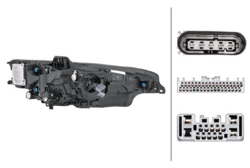 HELLA 1LX 013 501-931 Heckscheinwerfer links LED VOLVO