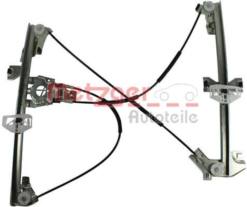 METZGER 2160287 Fensterheber Ohne Motor für CITROEN/PEUGEOT vorne links