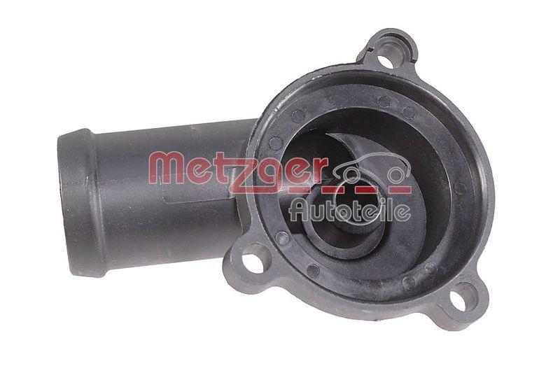 METZGER 4010432 Kühlmittelflansch für AUDI/SEAT/SKODA/VW OHNE DICHTUNG