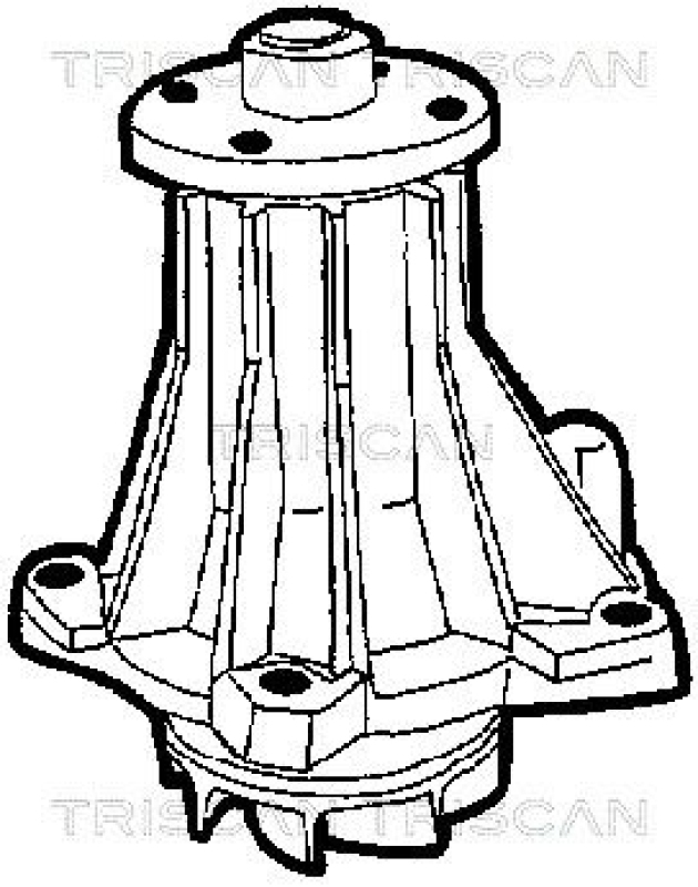 TRISCAN 8600 16919 Wasserpumpe für Ford Sierra 2.0 Dohc