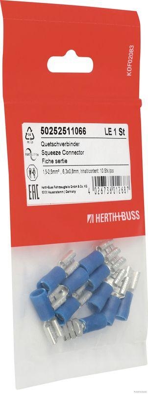 HERTH+BUSS ELPARTS 50252511066 Quetschverbinder