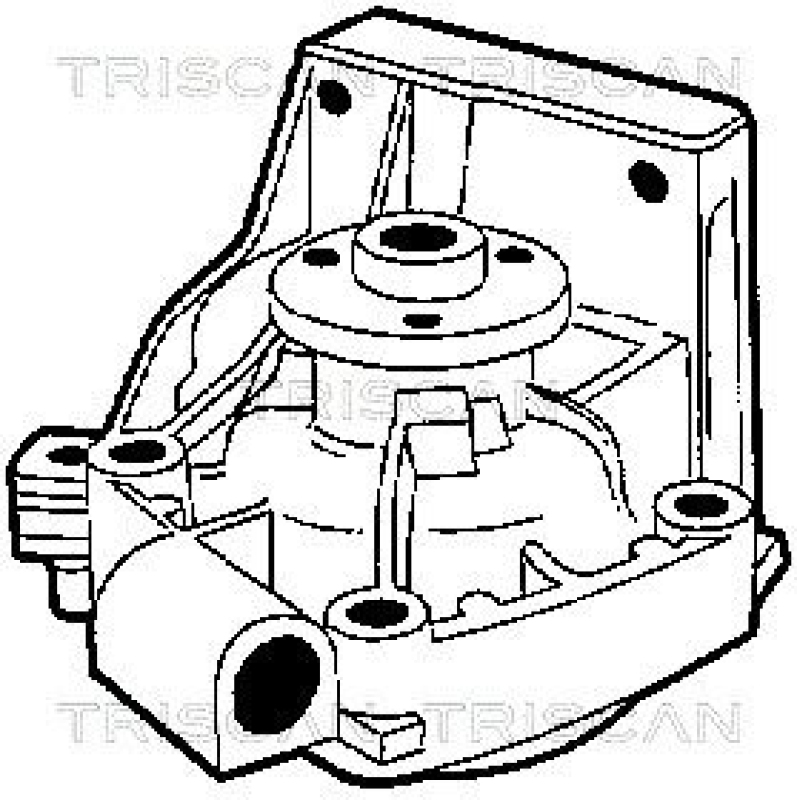 TRISCAN 8600 15934 Wasserpumpe für Fiat Ducato 2.5D (Sofim)