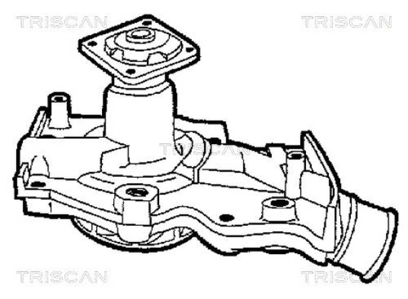 TRISCAN 8600 16003 Wasserpumpe für Ford Mondeo 1.6, 1.8, 2.0,