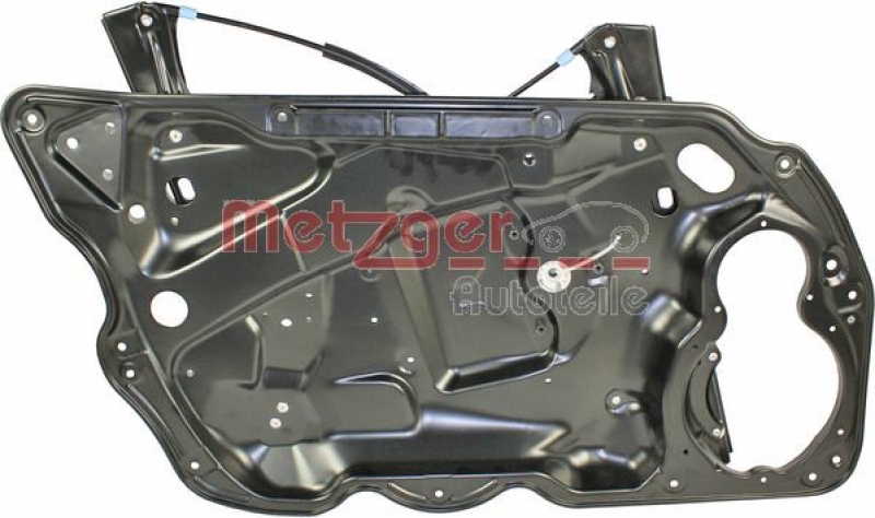 METZGER 2160317 Fensterheber Ohne Motor Mit Platte für VW vorne links