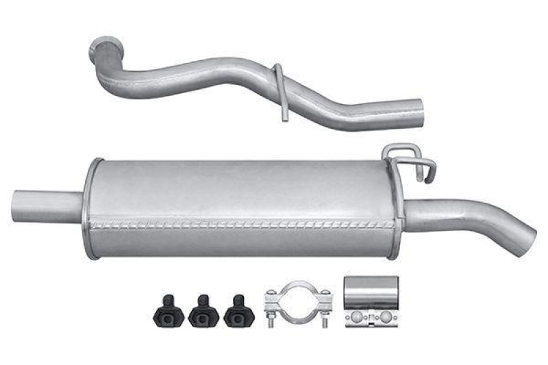 HELLA 8LD 366 033-981 Endschalldämpfer RENAULT