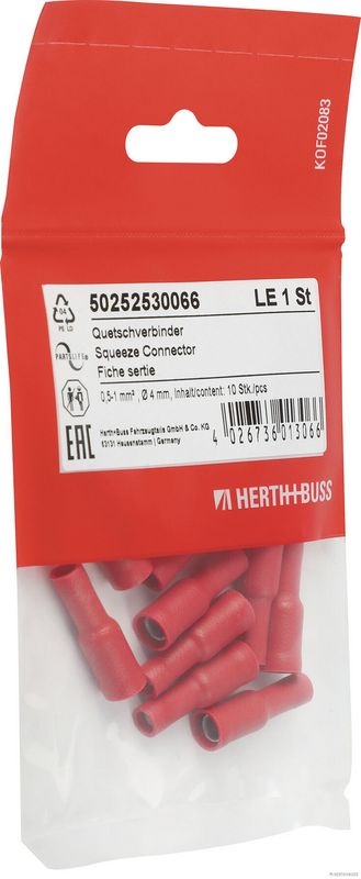 HERTH+BUSS ELPARTS 50252530066 Quetschverbinder