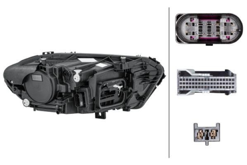 HELLA 1LX 015 091-831 Heckscheinwerfer links LED MB