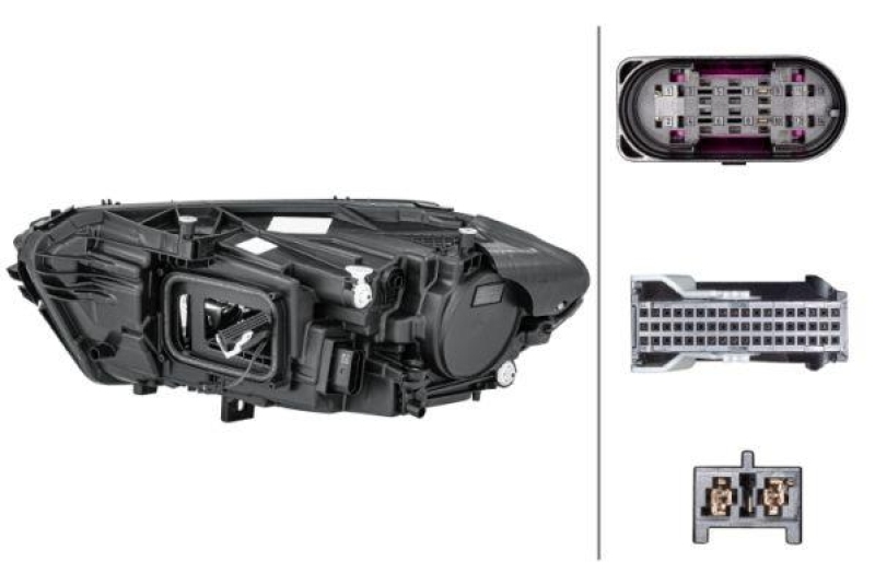 HELLA 1LX 015 091-841 Heckscheinwerfer rechts LED MB