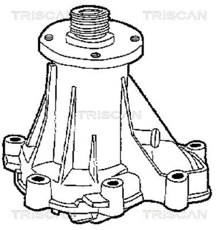 TRISCAN 8600 23010 Wasserpumpe für Mercedes C220D