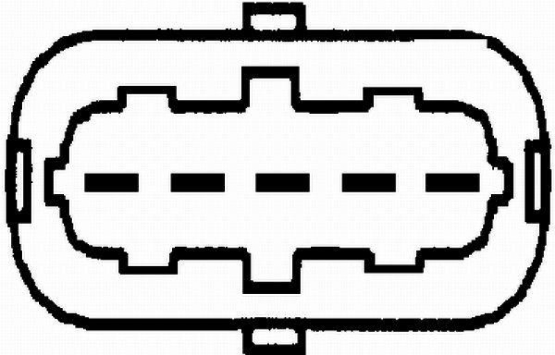 HELLA 8ET 009 142-511 Luftmassenmesser für OPEL/HYUNDAI/KIA