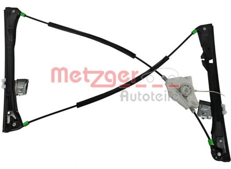 METZGER 2160337 Fensterheber Ohne Motor für SEAT vorne links