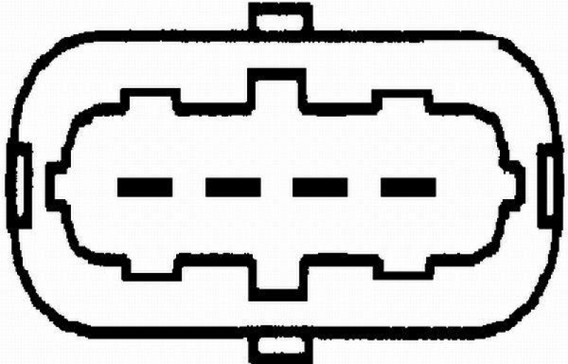 HELLA 8ET 009 142-691 Luftmassenmesser für ALFA/LADA/FIAT