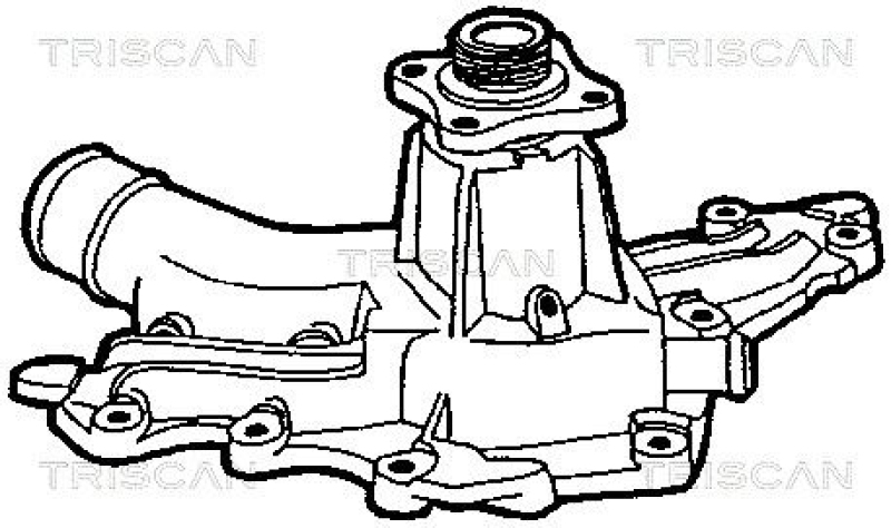 TRISCAN 8600 16881 Wasserpumpe für Ford: Scorpio 2.4I V6, 2.9