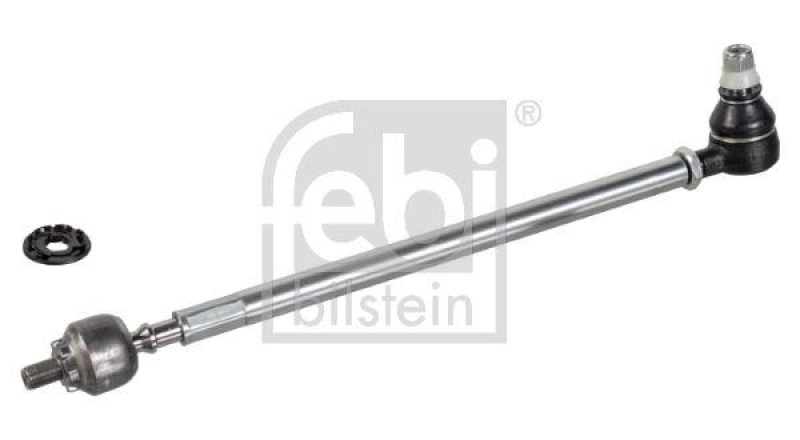 FEBI BILSTEIN 11856 Spurstange mit Sicherungsmutter und Sicherungsblech für Peugeot