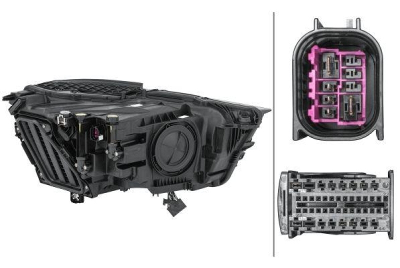 HELLA 1LX 354 870-091 Heckscheinwerfer links LED AUDI