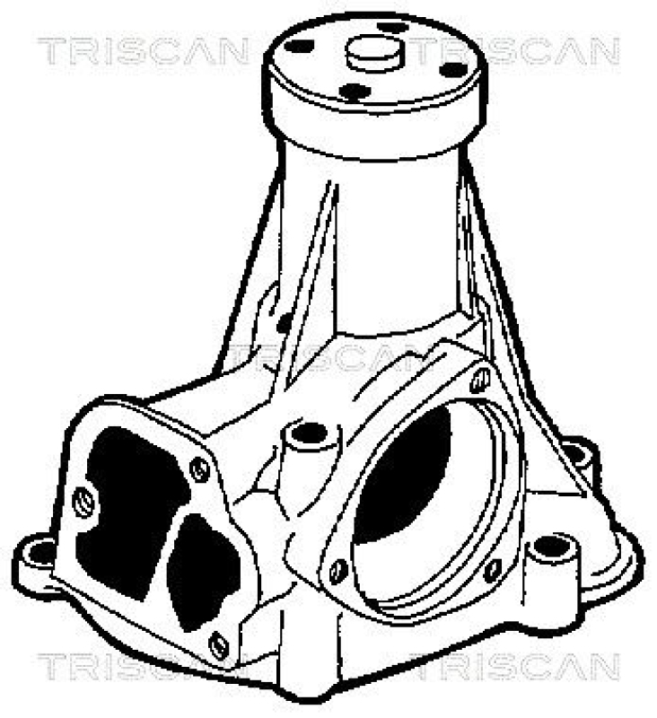 TRISCAN 8600 23003 Wasserpumpe für Mercedes 350, 450, V8