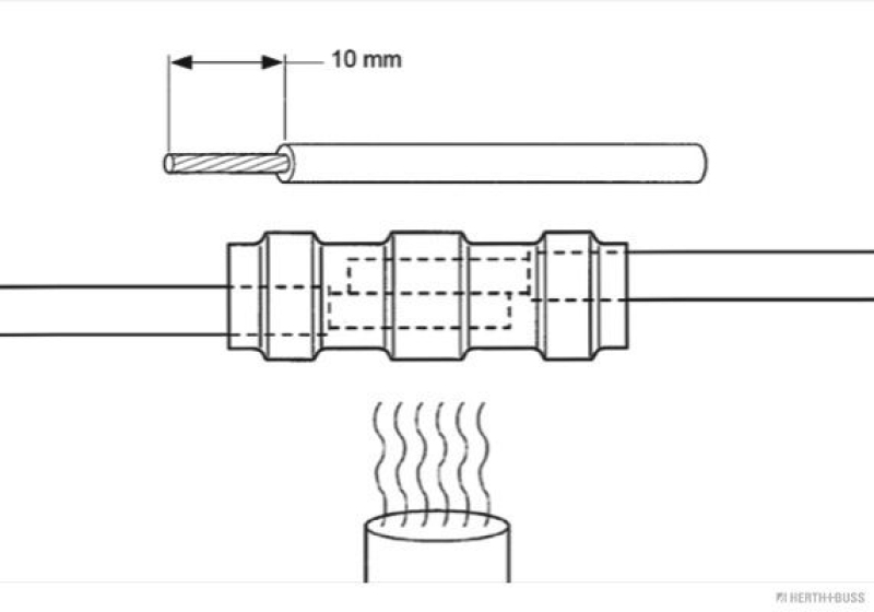 HERTH+BUSS ELPARTS 50252639 Lötverbinder