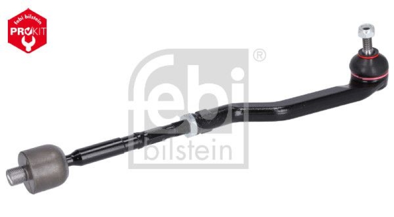 FEBI BILSTEIN 43461 Spurstange mit Endstück, Mutter und Sicherungsmutter für Renault