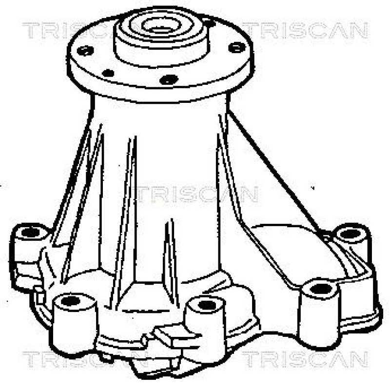 TRISCAN 8600 23838 Wasserpumpe für Mercedes-Benz 190Td, Type