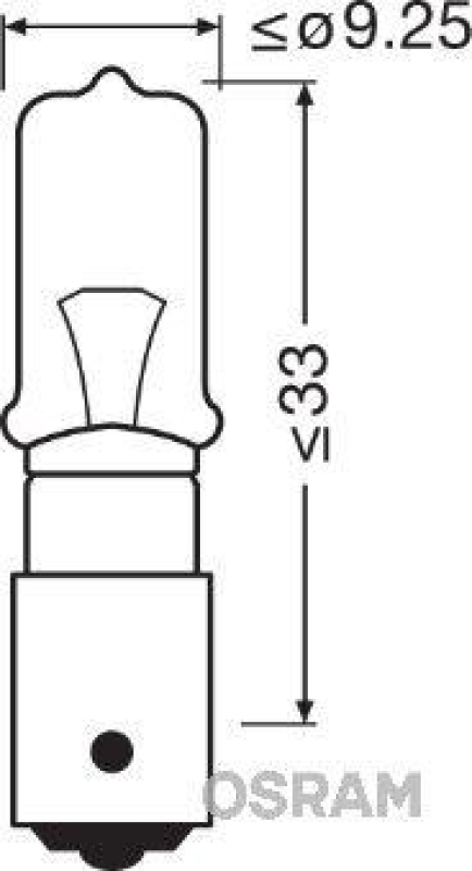 OSRAM 64136 Glühbirne Blinkerlampe 21W