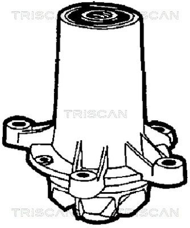 TRISCAN 8600 23890 Wasserpumpe für Mercedes 207D, 307D, 407D