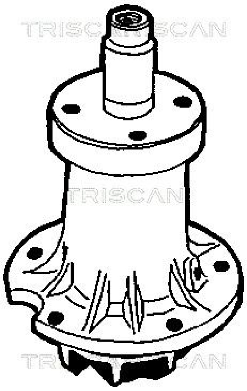 TRISCAN 8600 23980 Wasserpumpe für Mercedes W123/126, 250, 28