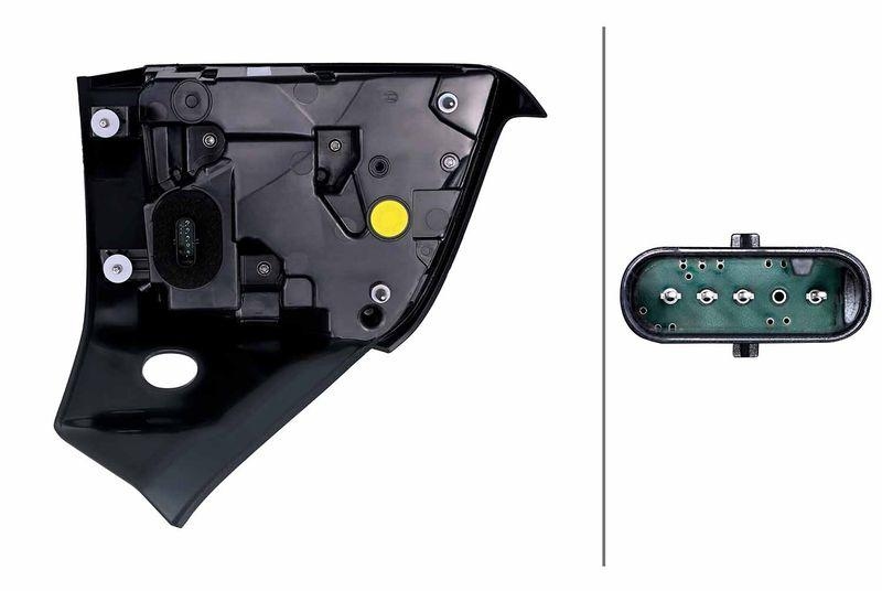 HELLA 2SD 015 341-941 Heckleuchte rechts LED Tesla