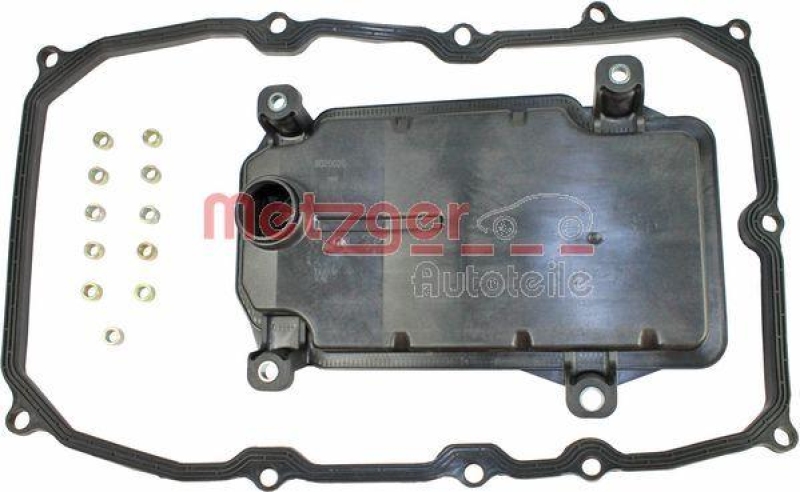 METZGER 8020026 Hydraulikfiltersatz, Automatikgetriebe für AUDI/VW MIT DICHTUNG