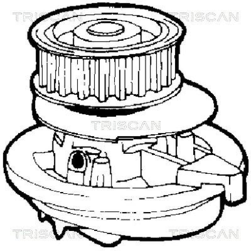 TRISCAN 8600 24847 Wasserpumpe für Opel Omega 1.8, 2.0 Ltr.