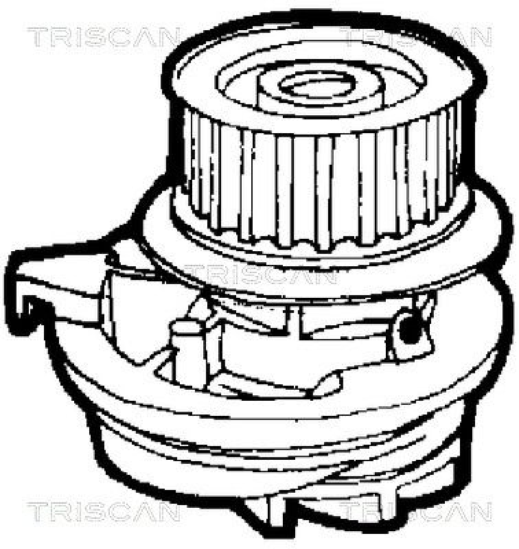 TRISCAN 8600 24894 Wasserpumpe für Opel Kadett/Vectra 2.0 16V