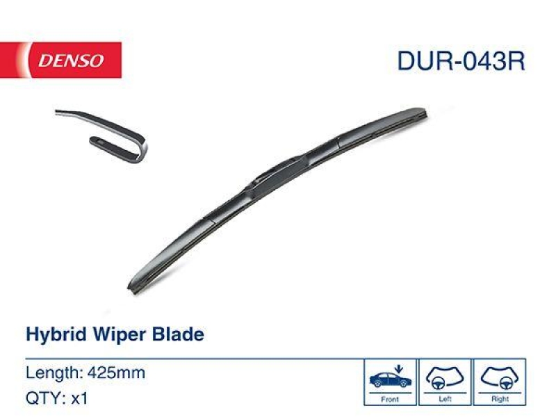 DENSO DUR-043R Wischer Hybrid Blade MITSUBISHI PAJERO SPORT (97-)