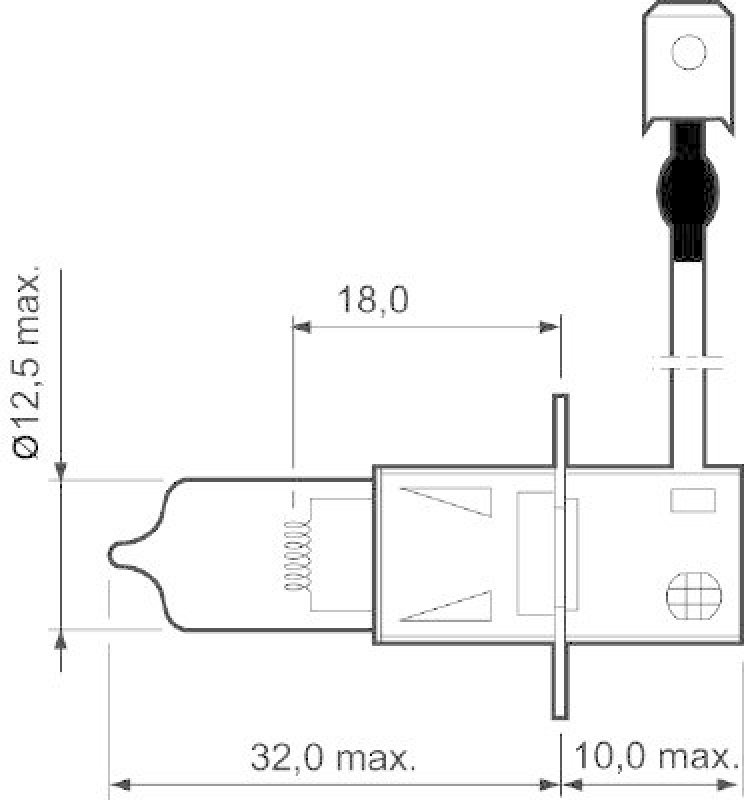 VALEO 032005 H3 Fahrzeuglampe Karton ESSENTIAL