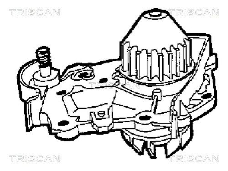 TRISCAN 8600 25010 Wasserpumpe für Renault Magane 1.6I