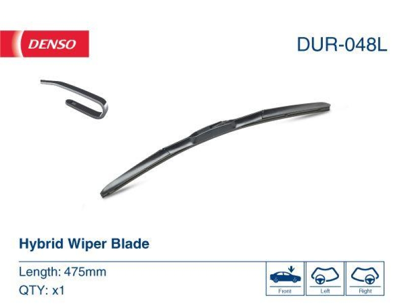 DENSO DUR-048L Wischer Hybrid Blade NISSAN PATROL GR II (97-)