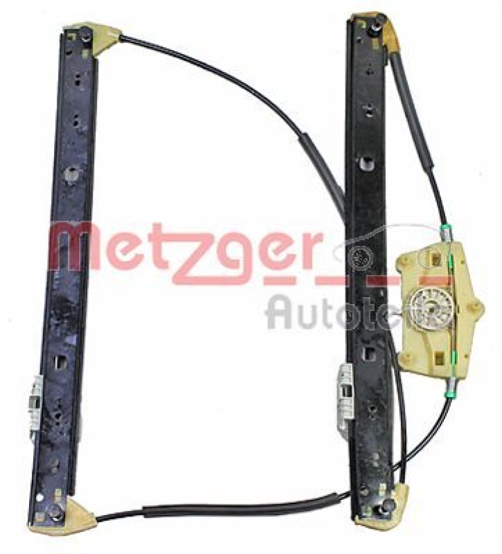 METZGER 2160404 Fensterheber Ohne Motor für AUDI vorne rechts