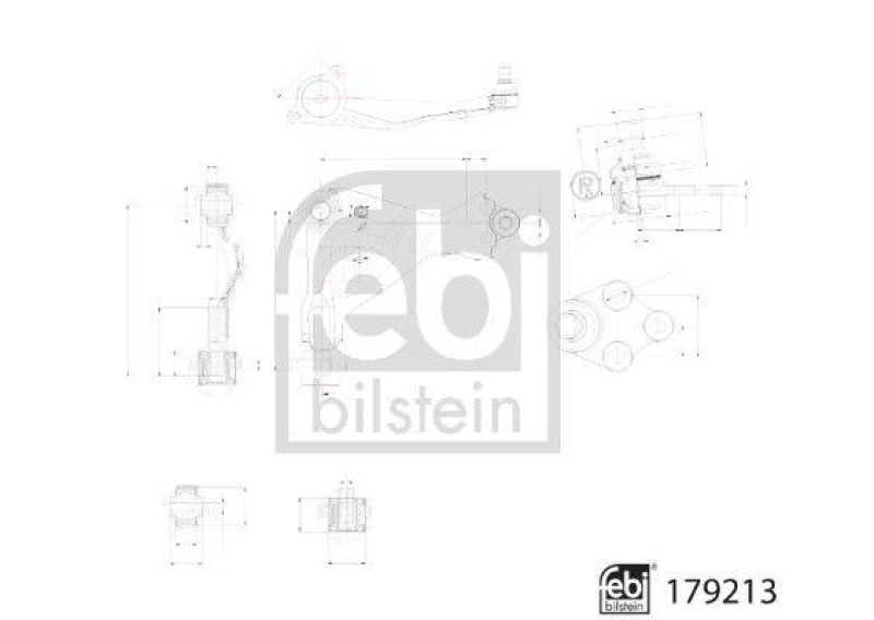 FEBI BILSTEIN 179213 Querlenker für Mercedes-Benz