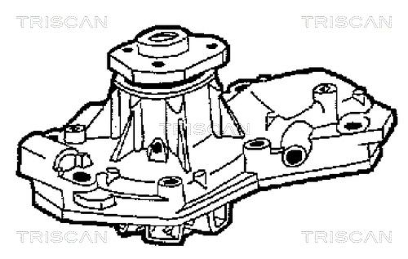 TRISCAN 8600 25006 Wasserpumpe für Renault Espace 2.1 D/Td