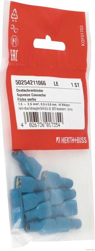 HERTH+BUSS ELPARTS 50254211066 Quetschverbinder